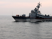 Парадный строй кораблей Балтфлота сформирован