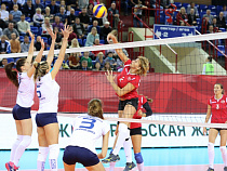 Прекрасные волейболистки: в Калининграде сыграли женские сборные РЖД (фото)