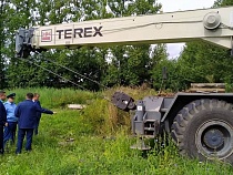 За гибель директора фирмы в Илюшино ответит машинист автокрана