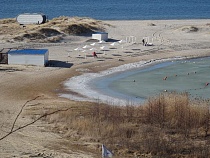 Последний лёд запечатал россыпи янтаря в Калининградской области