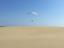 Нелегалы повадились летать над Куршской косой