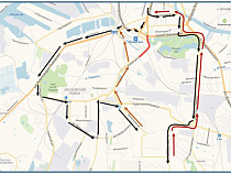 Улицу Киевскую в Калининграде перекроют через два дня (схемы автобусов)