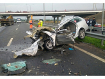 На гвардейской развязке погиб пассажир «Шевроле» (видео+карта)