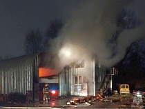 Элитный автосервис в Калининграде могли поджечь конкуренты?