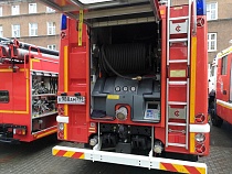 В Большедорожном при пожаре пострадал человек