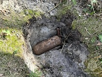 Дружинник набрёл на склад боеприпасов на Балтийской косе