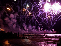 Колумбийцы покажут фейерверк над Балтийским морем