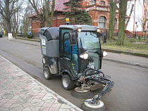 Улицы Зеленоградска будет убирать новая машина от Karcher