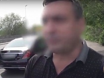 В Калининграде водитель «Мерседеса» посадил за руль 5-летнего сына 