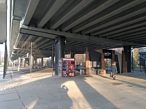 Под эстакадным мостом Калининграда вновь хотят установить защитную сетку