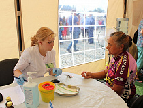 1 651 человек принял участие в акции «Я здоров» на площади Победы