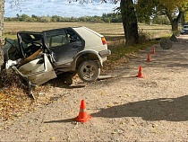 Под Гвардейском пьяная на «Фольксвагене» убила пассажира 