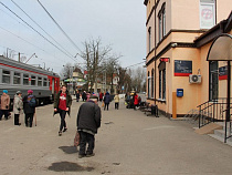 Из-за ремонта на вокзале в Зеленоградске закрыта платформа №2