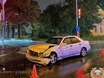 В Калининграде в дождь сбежал водитель «Фольксвагена»