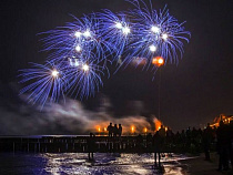 На чемпионате фейерверков-2017 в Зеленоградске побывало 287 тысяч человек