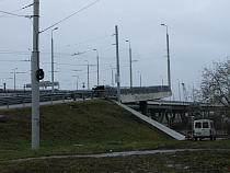 Фонари на Второй эстакаде не горят из-за украденного кабеля