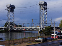 На двухъярусном мосту есть элементы, съеденные коррозией на 100%