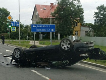 На дороге под Зеленоградском произошла автокатастрофа 