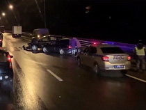 Очевидцы рассказали подробности массового ДТП под Гвардейском (видео) 