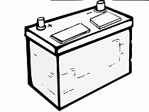 Сельский парень из Петрово снял с машины земляка два аккумулятора