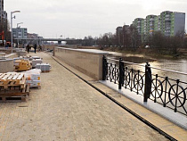 Ярошук: я поставил задачу полностью завершить все работы по реконструкции набережной Трибуца к 15 марта