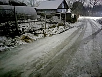 Черняховцы упрекнули «Водоканал» в гололёде у замка Георгенбург