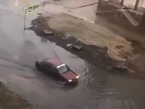 В Балтийске произошло подтопление