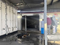 Ещё один пожар произошёл на Московском проспекте в Калининграде