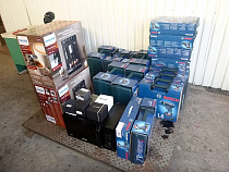 В Советске задержали литовца с 2986 евро, 145 кг бытовой техники и iPhone 7