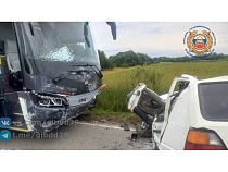 В Неманском районе погиб водитель «Фольксвагена»