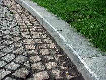 Под Калининградом с поличным попался похититель брусчатки