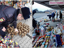 В день визита губернатора в Гусеве полиция устроила рейд против польской санкционки