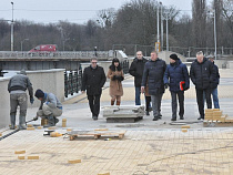  Дефекты на набережной Трибуца будут исправлять после 1 апреля