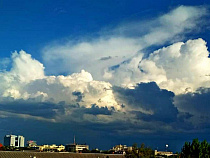 Завтра в Калининграде прогнозируется тотальный дождь и гроза