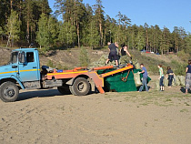 Пляж в Зеленоградске будет чистить робот