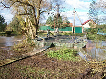 МЧС: на ликвидации подтопления в Гвардейске задействованы 75 человек