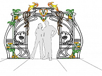 В Калининграде собирается арка для влюблённых Пионерского (видео)