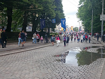 На проспекте Мира будут ремонтировать брусчатку до июля (карта)