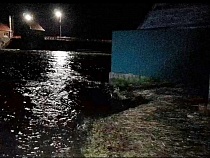 В Полесске сняли на видео выход Деймы из берегов