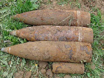 В Черняховске обнаружили 15 снарядов времен Великой Отечественной войны