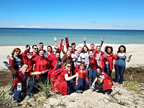 Волонтёры ЧМ-2018 вновь приедут на уборку Куршской косы