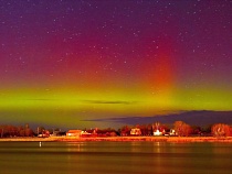 В Калининградской области наблюдают полярное сияние