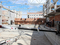 Новая школа на Аксакова готова на 30%