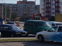 Ночью на Московском проспекте сгорела "Мазда"