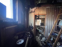 В Калининграде человек едва заживо не сгорел в эллинге