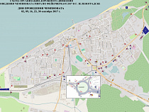 Въезд в центр Зеленоградска закроют для чемпионата фейерверков (схема)