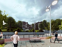 Склон перед «Новым очагом в Светлогорске украсит отель на 100 номеров