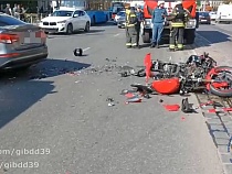 Названа реальная скорость разбившегося в Калининграде мотоциклиста