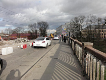 Движение по путепроводу на Озерова будет полностью закрыто до пяти вечера