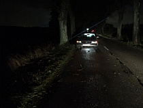 Под Калининградом погиб мужчина, лежавший на проезжей части